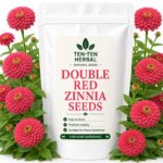Double Red Zinnia Seeds