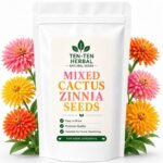 Mixed Cactus Zinnia Seeds